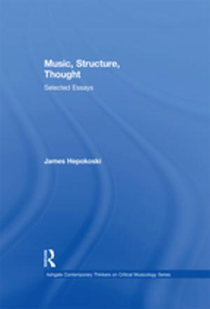 Cover of the book Music, Structure, Thought: Selected Essays by Kristiina Vogt, Toral Patel-Weynand, Maura Shelton, Daniel J Vogt, John  C. Gordon, Cal Mukumoto, Asep. S. Suntana, Patricia A. Roads