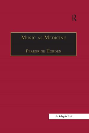 Cover of the book Music as Medicine by 