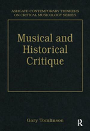 Book cover of Music and Historical Critique