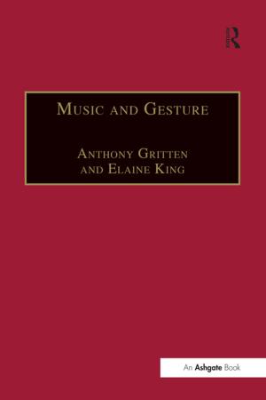 Cover of the book Music and Gesture by Sarah Raine