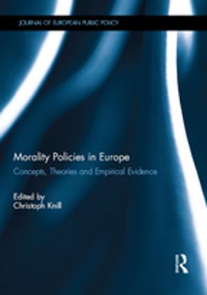 Cover of the book Morality Policies in Europe by Claudia Mitchell, Sandra Weber