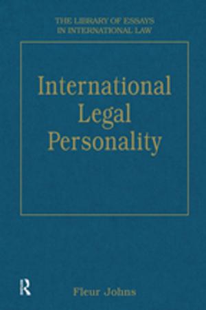 Cover of the book International Legal Personality by Evelina Karlovna Vasileva