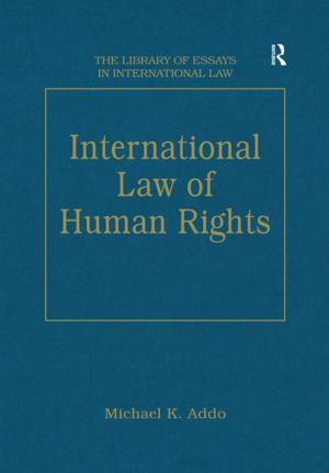 Cover of the book International Law of Human Rights by Carol Hardy-Fanta