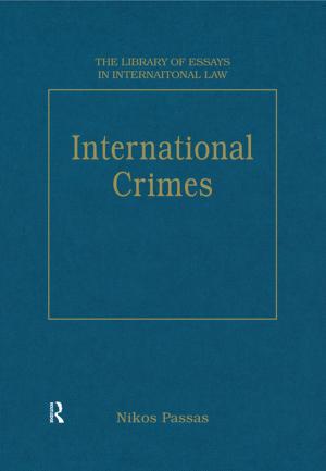 Cover of the book International Crimes by Robert Fox, Anthony Turner