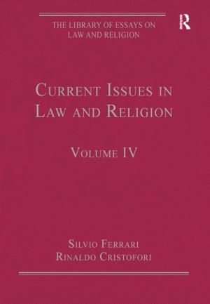 bigCover of the book Current Issues in Law and Religion by 