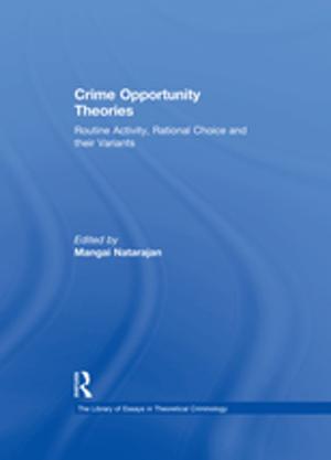 Cover of the book Crime Opportunity Theories by 