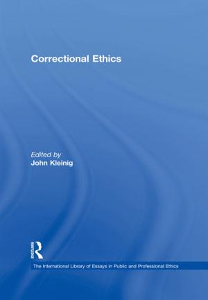 Cover of the book Correctional Ethics by Daniela Kalkandjieva
