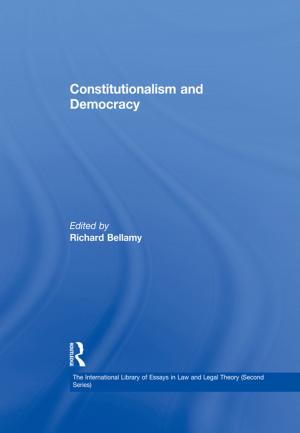 Cover of the book Constitutionalism and Democracy by Richard Sakwa