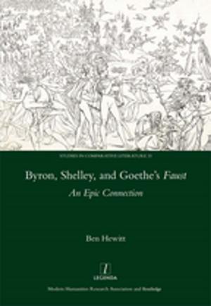 Book cover of Byron, Shelley and Goethe's Faust