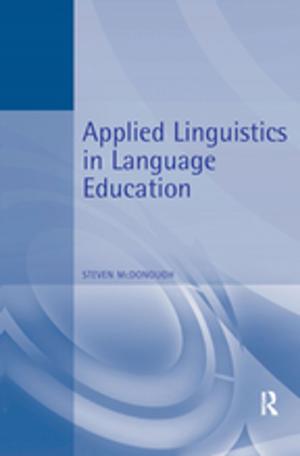 bigCover of the book Applied Linguistics in Language Education by 