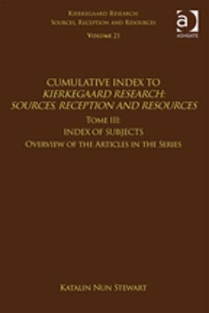 Cover of the book Volume 21, Tome III: Cumulative Index by Philip Holmes, Gunilla Serin, Jennie Sävenberg