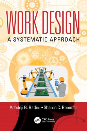 Cover of the book Work Design by 