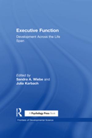 Cover of the book Executive Function by Judith A. Tindall