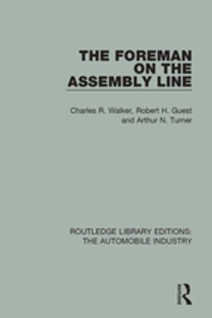 Book cover of The Foreman on the Assembly Line