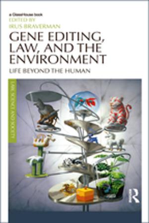 Cover of the book Gene Editing, Law, and the Environment by Nicholas Ryder