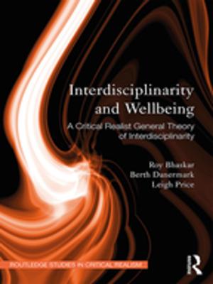 Book cover of Interdisciplinarity and Wellbeing