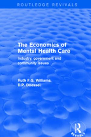Cover of the book The Economics of Mental Health Care by 