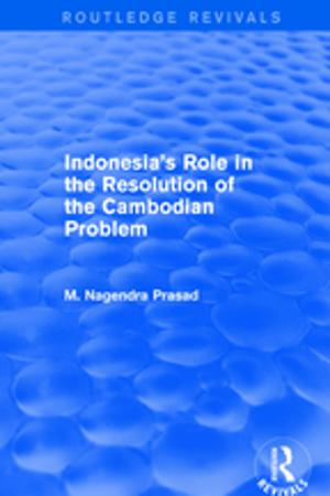 Cover of the book Indonesia's Role in the Resolution of the Cambodian Problem by Quinn Gentry