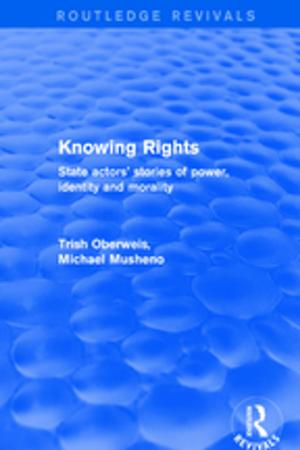 Cover of the book Revival: Knowing Rights (2001) by Ivan Leudar, Philip Thomas