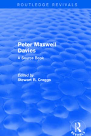 Cover of the book Peter Maxwell Davies by Robert Goffee, Richard Scase