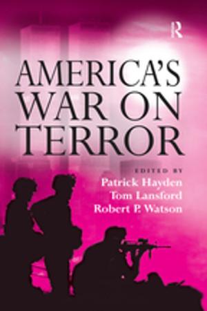 Cover of the book America's War on Terror by Ben Patten, Hugh Saunders
