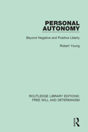 Cover of the book Personal Autonomy by Robert Sachs