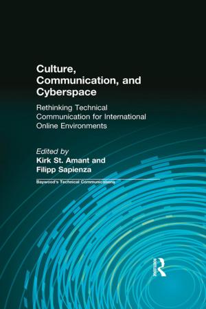 bigCover of the book Culture, Communication and Cyberspace by 