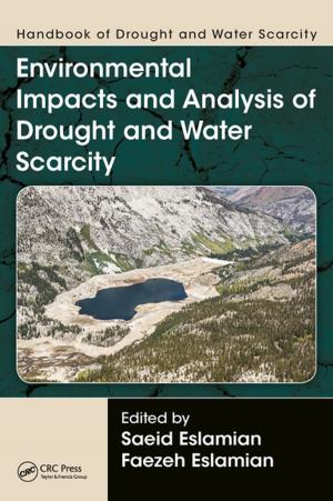 Cover of the book Handbook of Drought and Water Scarcity by Dr. Rajan Mishara