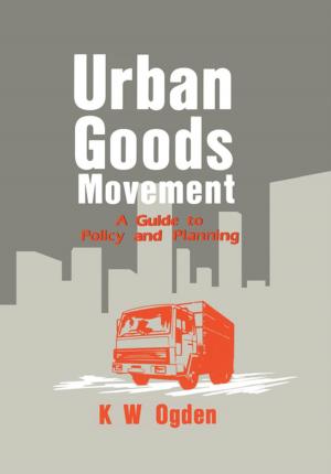 Book cover of Urban Goods Movement