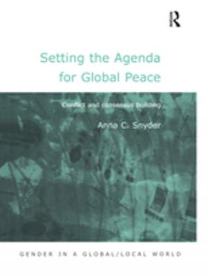 Cover of the book Setting the Agenda for Global Peace by Steven M. Studebaker, Robert W. Caldwell Iii
