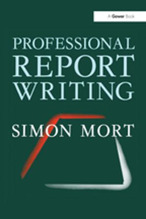 Cover of the book Professional Report Writing by Edwin M. Bridges
