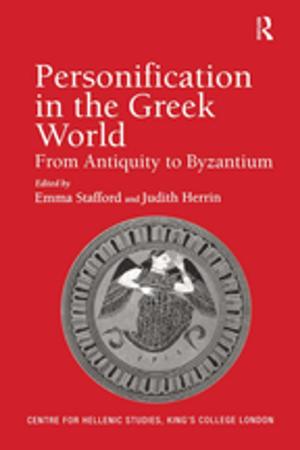 Cover of the book Personification in the Greek World by Hong Zhao
