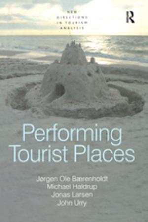 Book cover of Performing Tourist Places