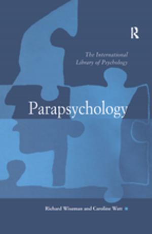 Cover of the book Parapsychology by David Joy