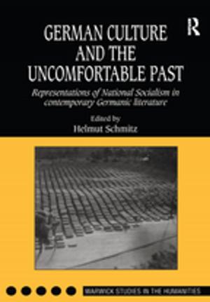 Cover of the book German Culture and the Uncomfortable Past by Alisse Waterston