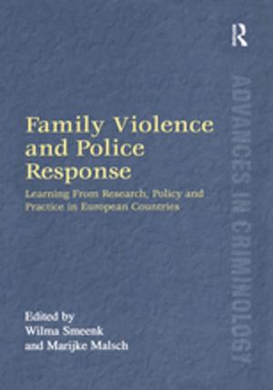 Cover of the book Family Violence and Police Response by Jonathan Sawday