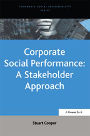 Cover of the book Corporate Social Performance: A Stakeholder Approach by Mark J. Blechner