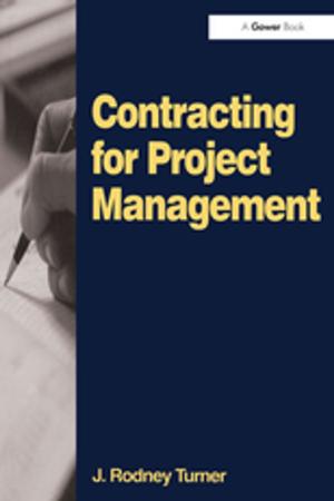 Cover of the book Contracting for Project Management by Iain Chambers