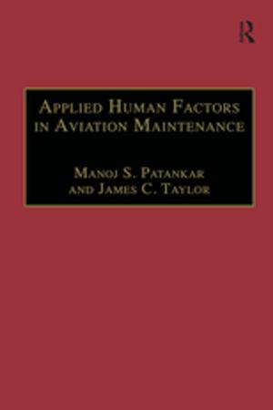 Cover of the book Applied Human Factors in Aviation Maintenance by J.N. Martin