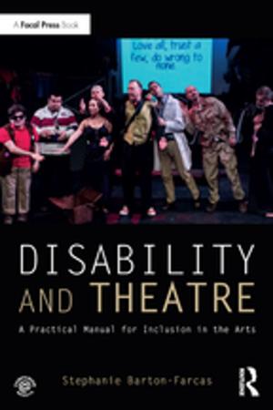 Cover of the book Disability and Theatre by Dr Catherine Schenk