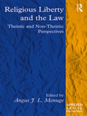 Cover of the book Religious Liberty and the Law by Daniel Dorling, David Fairbairn