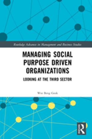 Cover of the book Managing Social Purpose Driven Organizations by Etty Cohen
