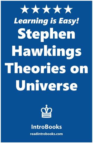 Book cover of Stephen Hawking's Theories on Universe