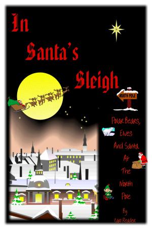 Book cover of In Santa's Sleigh, Polar Bears, Elves and Santa at the North Pole