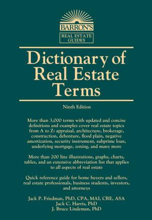 Cover of the book Dictionary of Real Estate Terms by I. Edward Alcamo, Ph.D., Barbara Krumhardt, Ph.D.