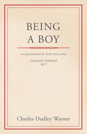Cover of the book Being a Boy by Anon.