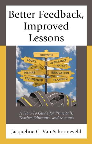 Cover of the book Better Feedback, Improved Lessons by Luther K. Snow