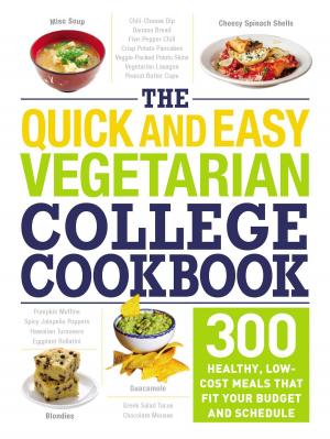 Cover of the book The Quick and Easy Vegetarian College Cookbook by Joanne Kimes, Gary Robert Muschla