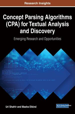 Cover of the book Concept Parsing Algorithms (CPA) for Textual Analysis and Discovery by Dimitris Kardaras, Bill Karakostas