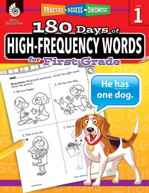 Cover of the book 180 Days of High-Frequency Words for First Grade: Practice, Assess, Diagnose by Joshua BishopRoby